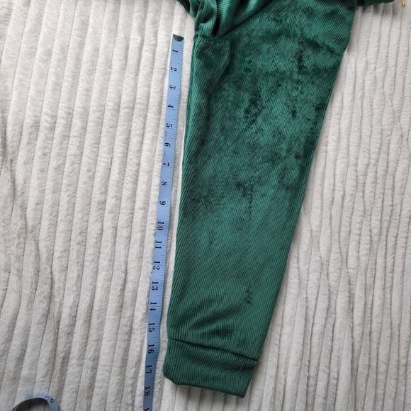 Talbots Plus Velour Pullover Green Long Sleeve Top Women’s 3X Cozy Christmas - Picture 9 of 10